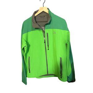 L.L. Bean Mens‎ Green Softshell Jacket L Reg